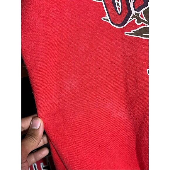 Vintage 90s MLB St. Louis Cardinals Logo Sweater - Picture 5 of 5